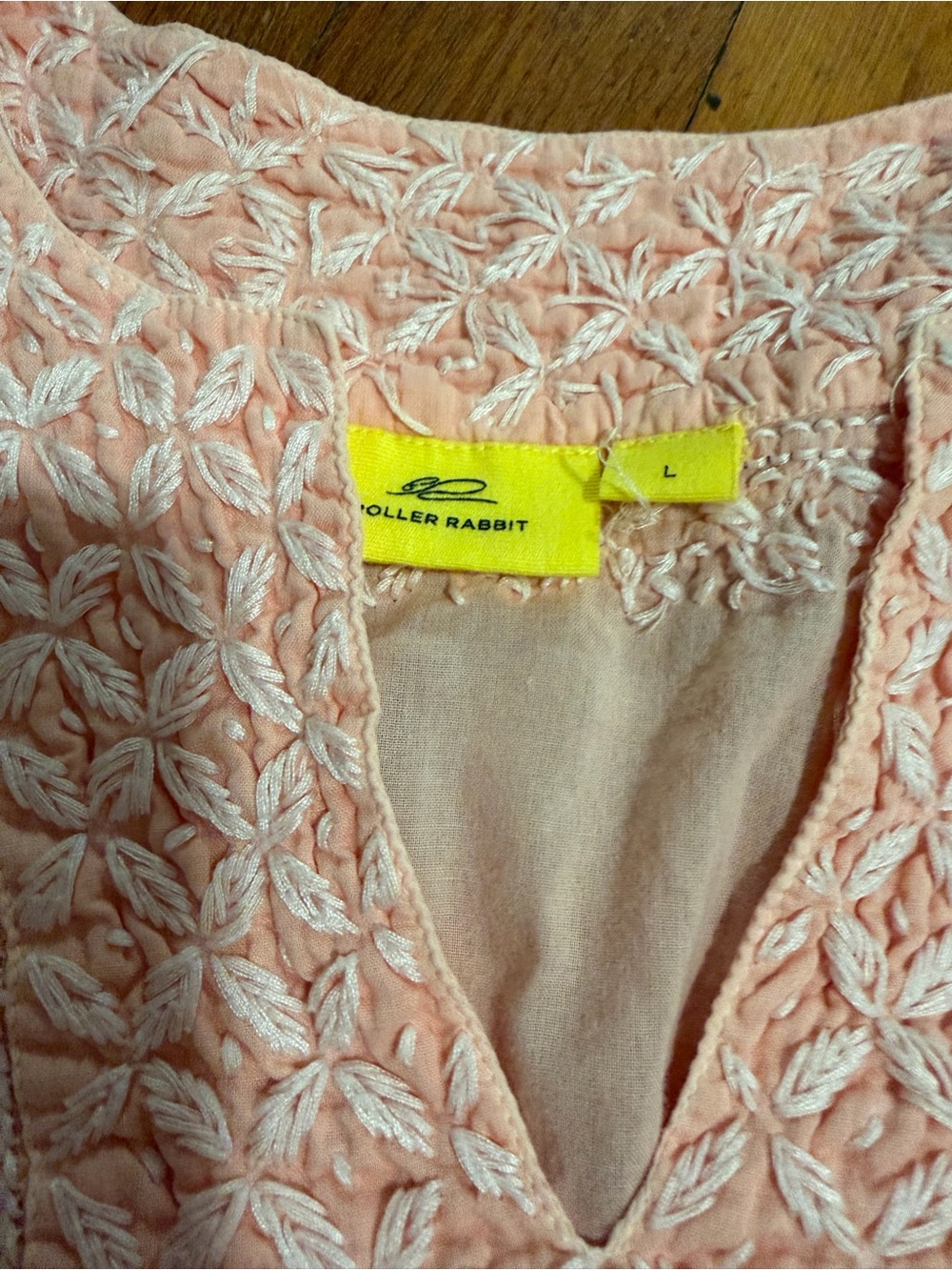 Roller Rabbit Embroidered Faith Top - Picture 2 of 4